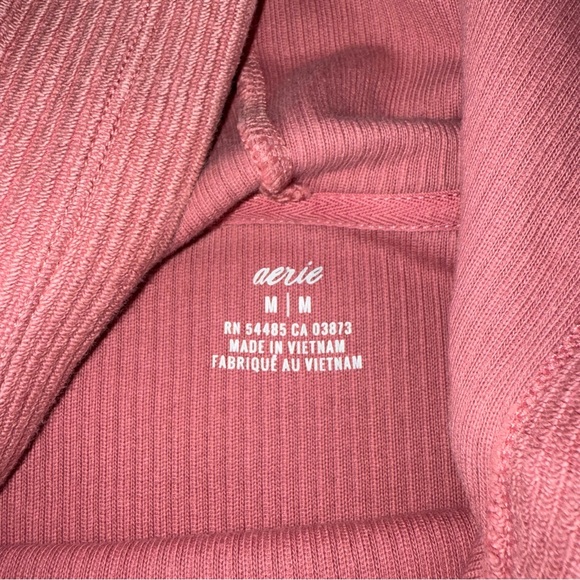 Aerie - Pink Corded Sweatshirt - Medium - Picture 2 of 4